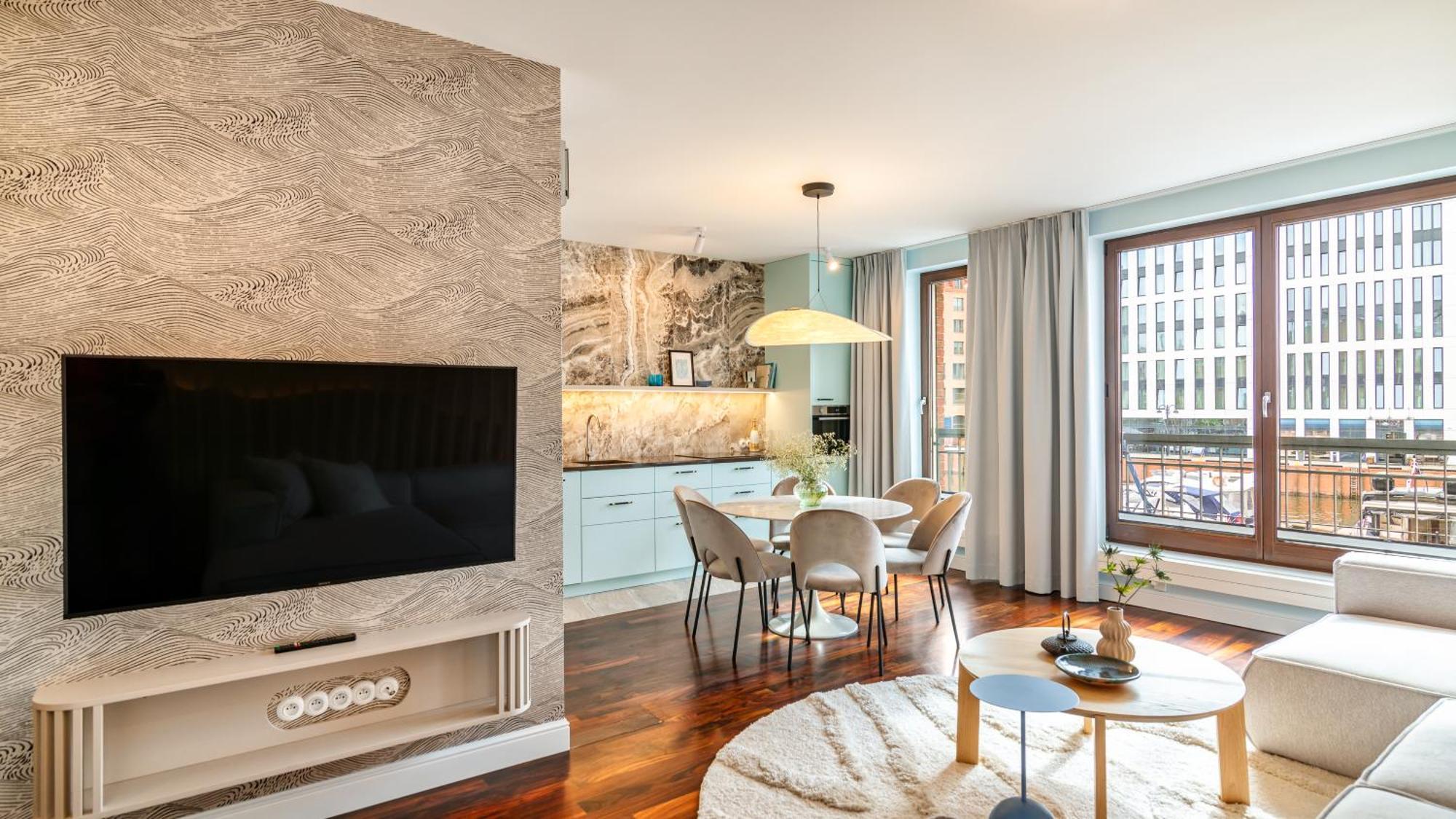 Lux Gdansk Crane View - Comfy Apartments Dış mekan fotoğraf